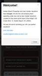 Mobile Screenshot of holdenbeachproperties.com